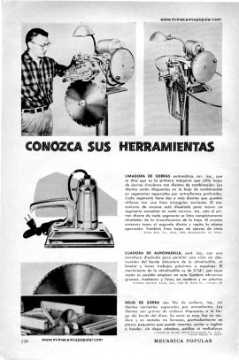 Conozca Sus Herramientas - Agosto 1959