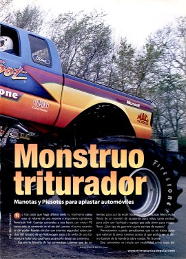 Monstruo triturador - Abril 2002