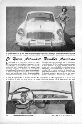 Rambler American -Abril 1958 -Incluye un video