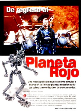 De regreso al Planeta Rojo -Febrero 2001