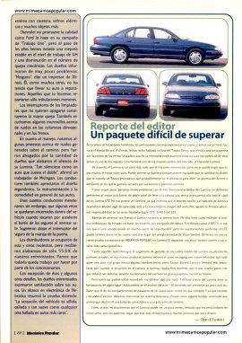 Reporte de los dueños: Chevrolet Lumina -Febrero 1997
