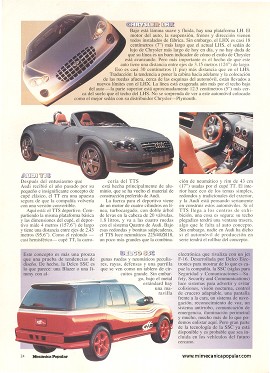 Los automóviles del futuro - Agosto 1996