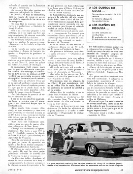 El Chevy II visto por sus dueños -Junio 1962