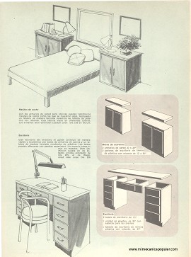 Muebles Armados al Instante con Armarios de Cocina - Abril 1976