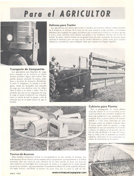 Para el agricultor - Abril 1962