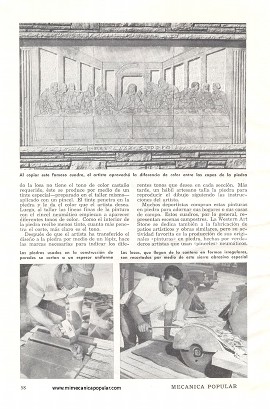 Pinturas en Piedra - Marzo 1951
