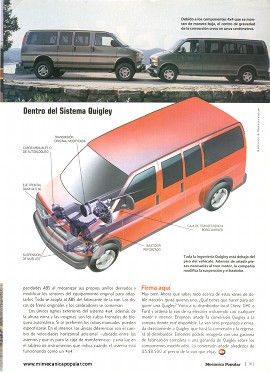 ¿Es posible convertir una van en un vehículo todo-terreno 4x4? - Febrero 2000