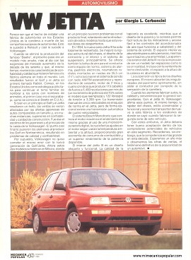 Volkswagen Jetta - Febrero 1994