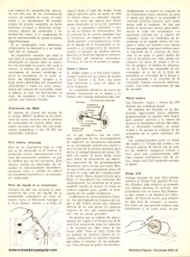 Como Cuidar y Reparar Uno Mismo los Autos de 1976 -Diciembre 1975