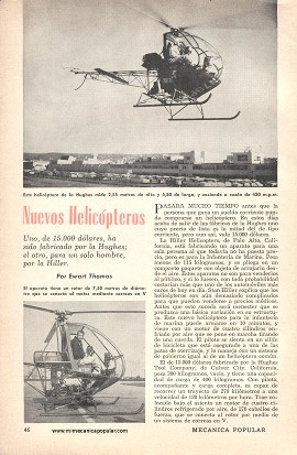 Los Nuevos Helicópteros de Mayo 1957