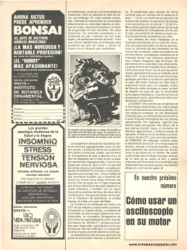 La nueva moto turbo Honda CX500 - Enero 1982