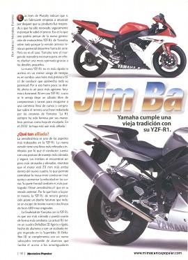 Motocicleta Yamaha YZF-R1 - Junio 2002