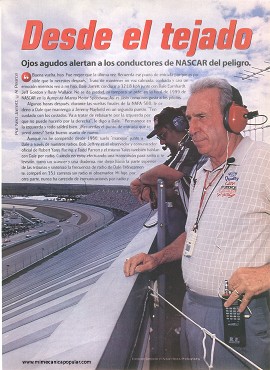 MP en las carreras -NASCAR Desde el tejado - Marzo 2000