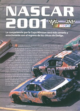 MP en las carreras - NASCAR 2001 - Febrero 2001