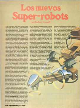 Los nuevos Super-robots - Diciembre 1982