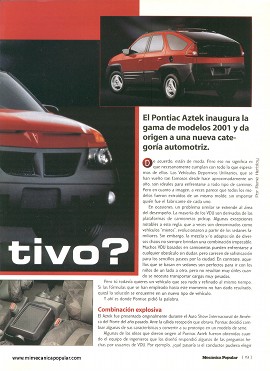 Pontiac Aztek - Abril 2000