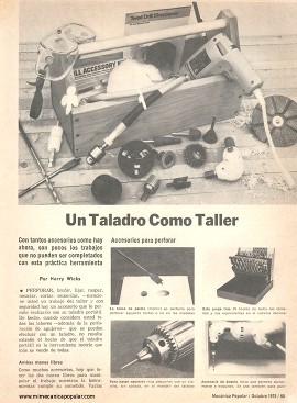 Un Taladro Como Taller - Octubre 1975