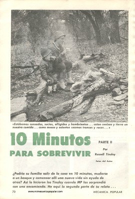 10 Minutos Para Sobrevivir - parte II - Noviembre 1961