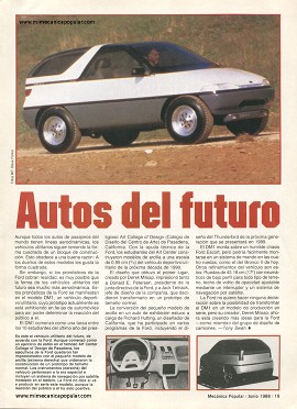 Ford DM1 - Autos del Futuro - Junio 1988