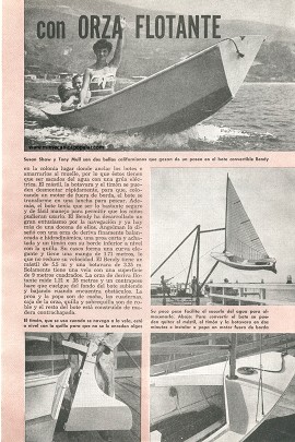 Bote Convertible con Orza Flotante - Diciembre 1951
