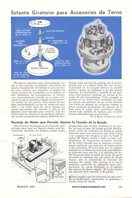 2 ideas prácticas para el taller - Marzo 1949
