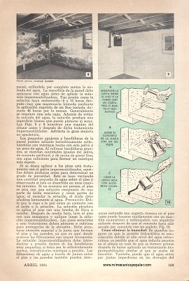 Un Sótano Húmedo De Nada Sirve - Abril 1951