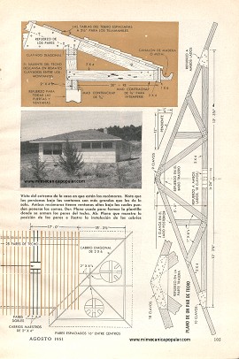 Cómo Construí la Casa Popular Mechanics - Parte II - Agosto 1951