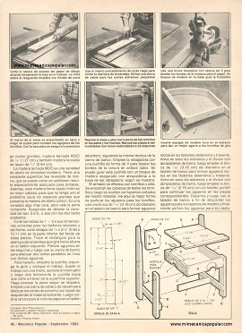 Construya un escritorio para sus hijos - Septiembre 1983