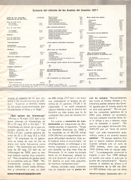 Informe de los dueños: AMC Gremlin 1971 - Septiembre 1971