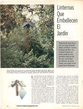 Linternas Que Embellecen El Jardín - Octubre 1962