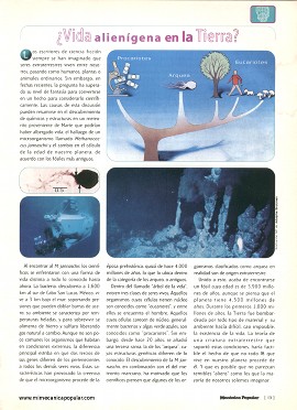 ¿Vida alienígena en la Tierra? - Enero 1997