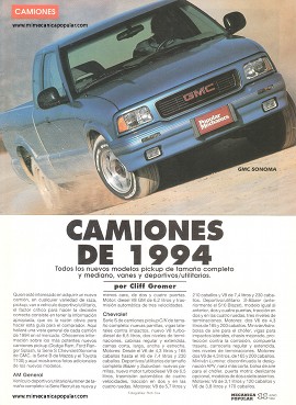 Camiones de 1994 - Junio 1994