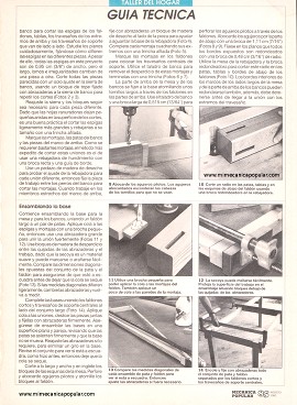 Construya Muebles para el Patio - Agosto 1993