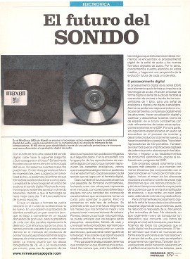 El futuro del SONIDO - Agosto 1993