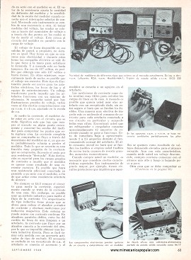 Electrónica: Cómo Escoger el Medidor Correcto para el Trabajo - Septiembre 1968