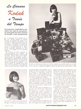 La Cámara Kodak a través del Tiempo - Junio 1968