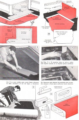 Coloque Ud. Mismo el Zócalo de Linóleo - Enero 1955
