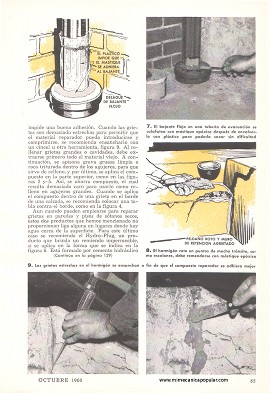 Materiales Para Reparar Hormigón-Concreto - Octubre 1960