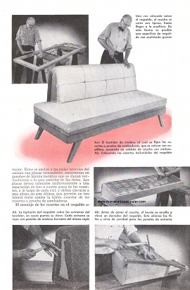 Dos Materiales que Simplifican la Tapicería - Enero 1955