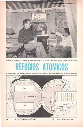 Refugios Atómicos - Mayo 1958