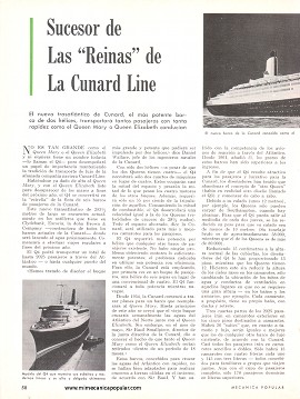 El Trasatlántico Q4 de la Cunard Line - Diciembre 1967