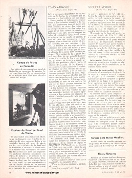 Segueta Motriz Hecha de Máquina Lavadora - Abril 1970