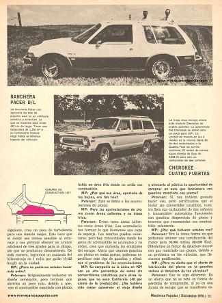 Los autos del 77: AMC - Diciembre 1976