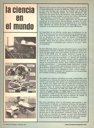 La ciencia en el mundo - Febrero 1974