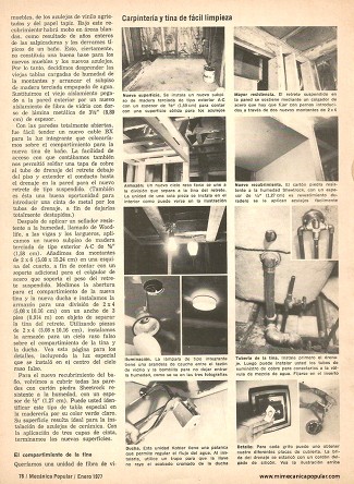Remodele su Baño - Enero 1977
