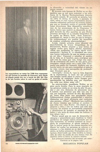 Revolución en el Arte de La Cinematografía - Octubre 1952
