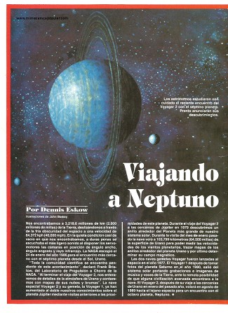Viajando a Neptuno - Abril 1986