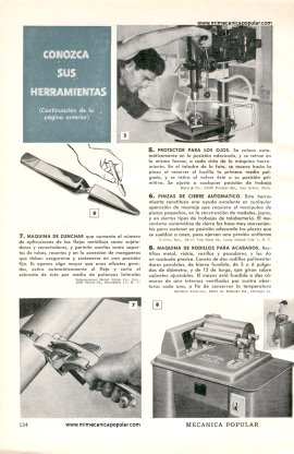 Conozca Sus Herramientas - Diciembre 1955