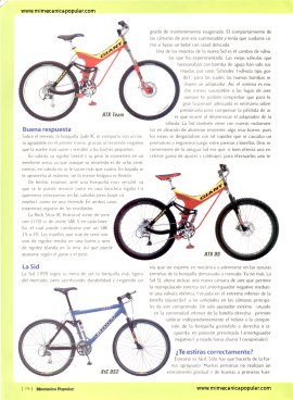 Mountain Bike - Las bicis más grandes del mercado - Octubre 1999