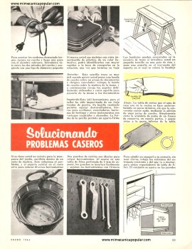 Solucionando Problemas Caseros -Enero 1964